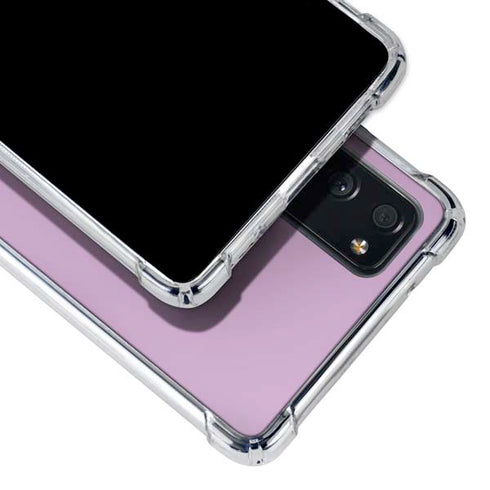 Lilac Solid Galaxy S20 FE Clear Case